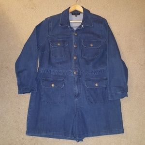 Eloquii Pants - Denim romper Eloquii Pants - Denim romper